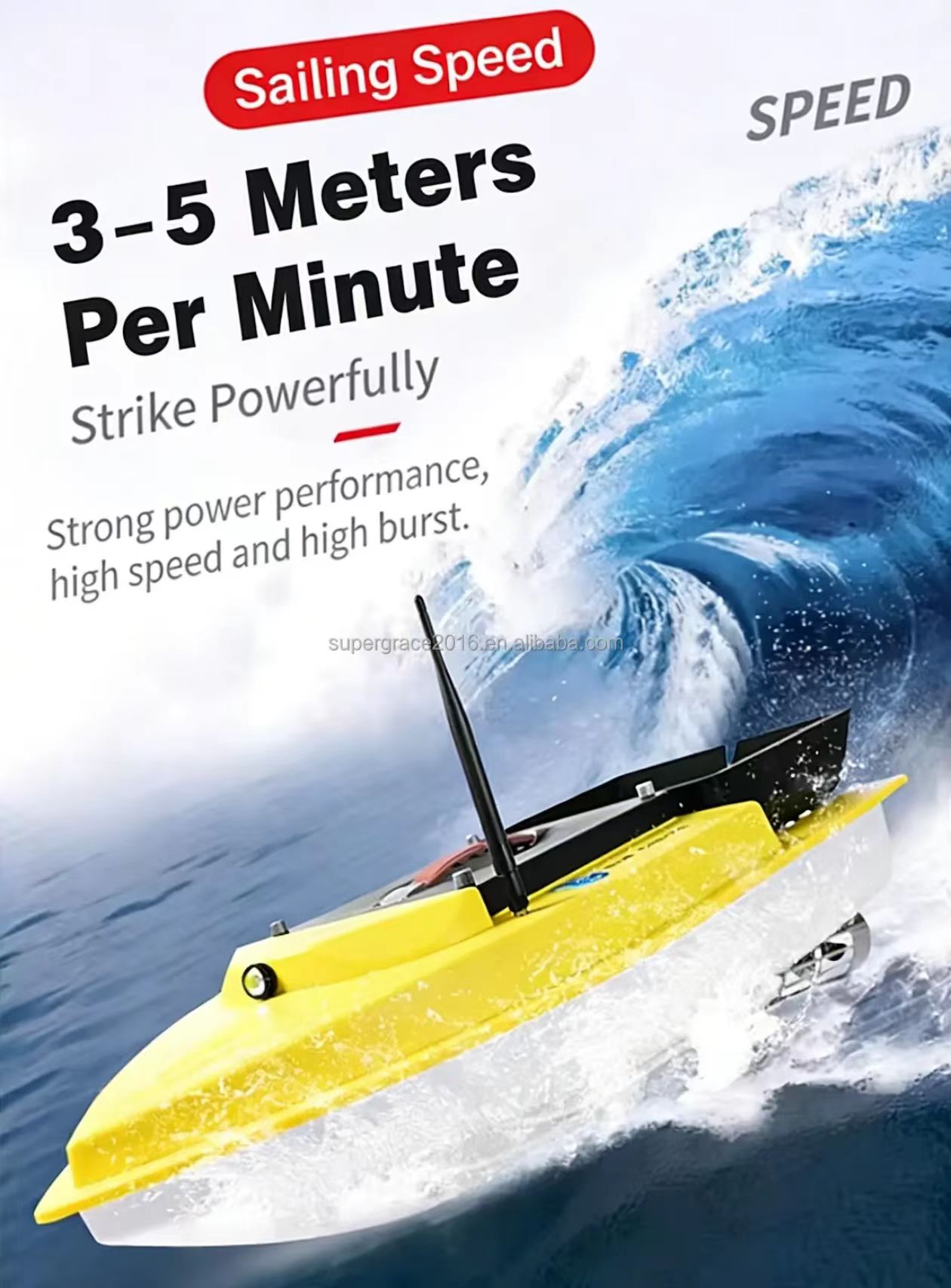 Yuerlang S90 – ulepszona łódka – Fishing Boat Gps recenzja i cena