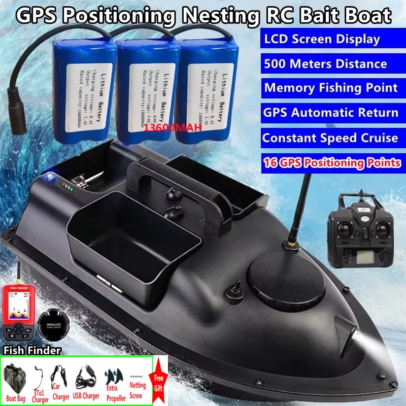 Łódka zanętowa RC Sonar Finder – Fishing Boat Gps recenzja i cena