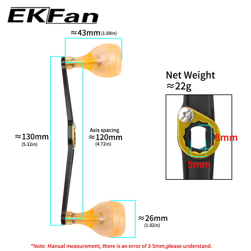 EKFan 130MM Ultralekkie uchwyt – Fishing Boat Steering Wheel recenzja i cena